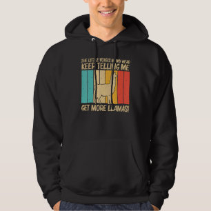 Lama für Männer Lama-Landtiere 7 Hoodie