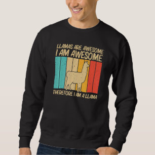 Lama für Männer Llama Farm Sweatshirt