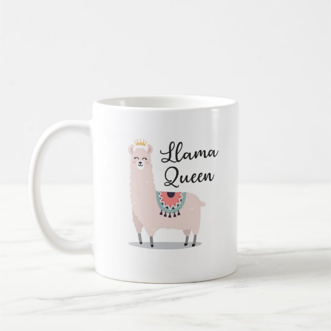 Lama-Geschenke| Llama-Tasse| Kaffee - Cup Kaffeetasse (Links)