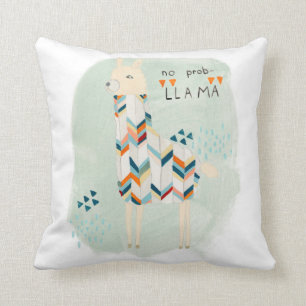 Lama-Gruppe - kein Prob-Lama Kissen