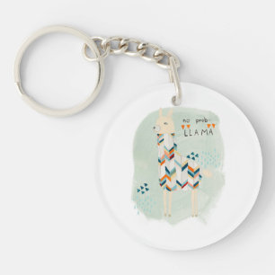 Lama-Gruppe - kein Prob-Lama Schlüsselanhänger