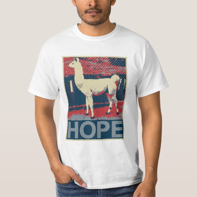 Lama-Hoffnung T-Shirt (Vorderseite)