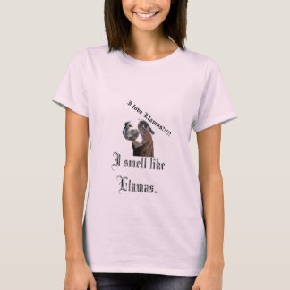 Lama, ich rieche wie Llamas. T-Shirt