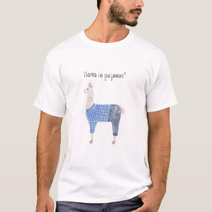 Lama in den Pyjamas! T-Shirt