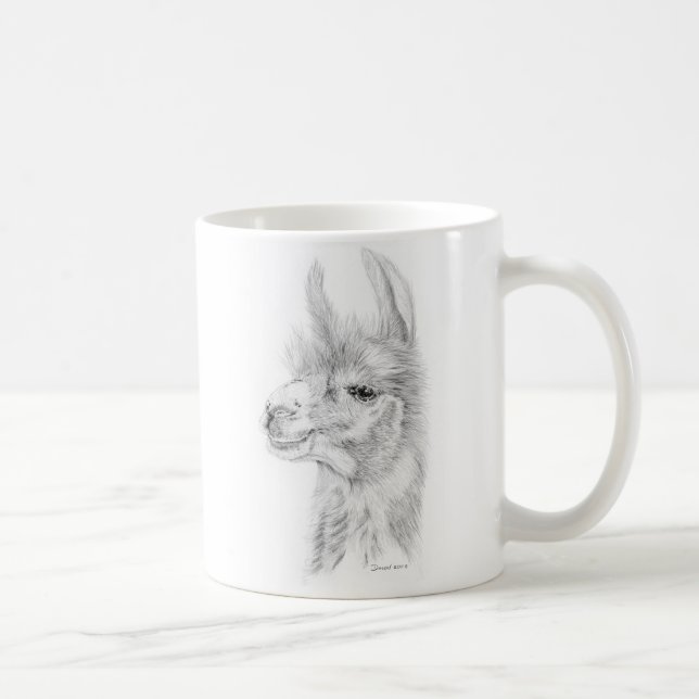 Lama Kaffeetasse (Rechts)