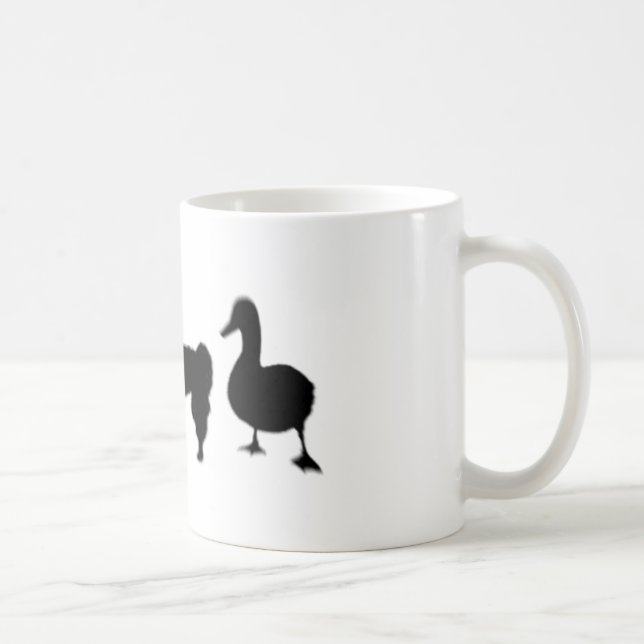 Lama-Lama-Ente Kaffeetasse (Rechts)