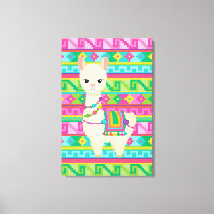 Lama Leinwand Wall Art