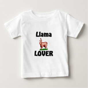 Lama-Liebhaber Baby T-shirt