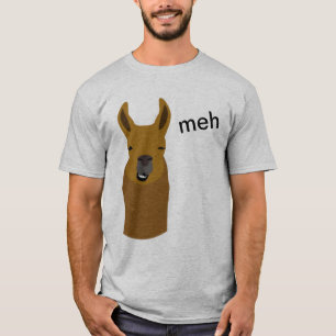 Lama-lustiges Gesicht T-Shirt