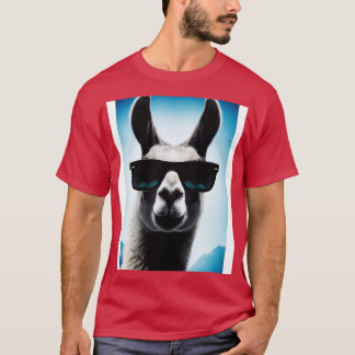 Lama mit Sonnenbrille 1 T-Shirt
