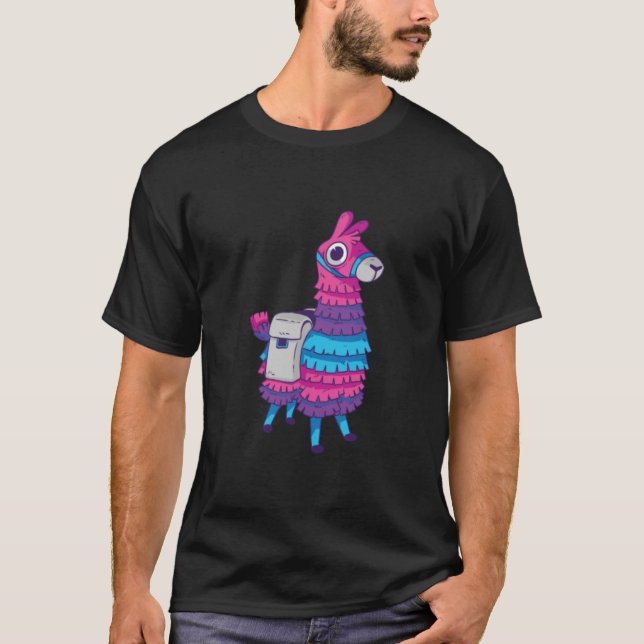 Lama pinata cinco de mayo alpaca lustig T-Shirt (Vorderseite)