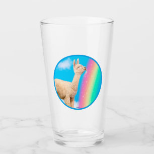 Lama-Regenbogen Glas