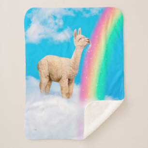 Lama-Regenbogen Sherpadecke