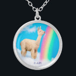 Lama-Regenbogen Versilberte Kette<br><div class="desc">Wir wünschen Ihnen Sonne und Regenbogen! | Avanti,  die Global Spaß Brand™,  unterhält die Welt mit ihren Feel Good Funny Grußkarten seit über 40 Jahren. Unsere Figuren leben das Leben voll und feiern den Spaß im Alltag.</div>
