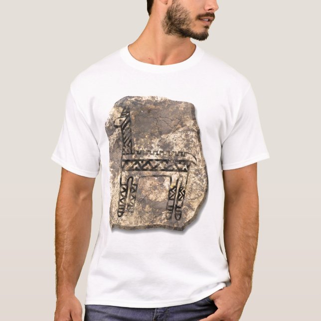 Lama-Stein T-Shirt (Vorderseite)