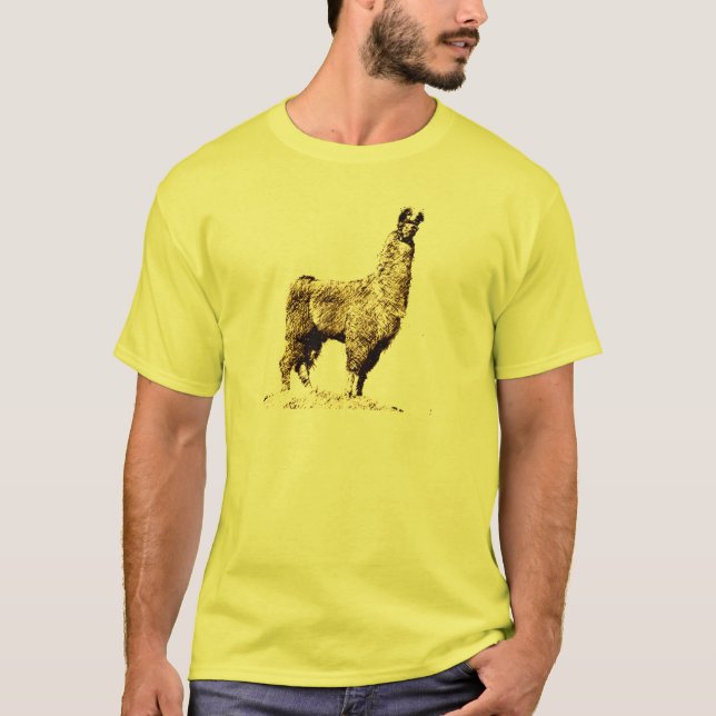 Lama T-Shirt (Vorderseite)