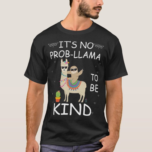Lama T-Shirt (Vorderseite)