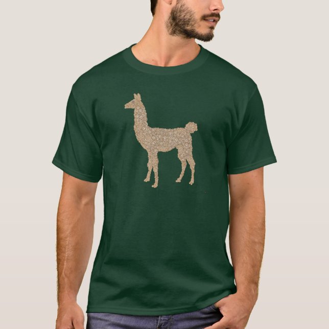 Lama T-Shirt (Vorderseite)