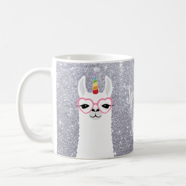 Lama-Tassen Kaffeetasse (Links)