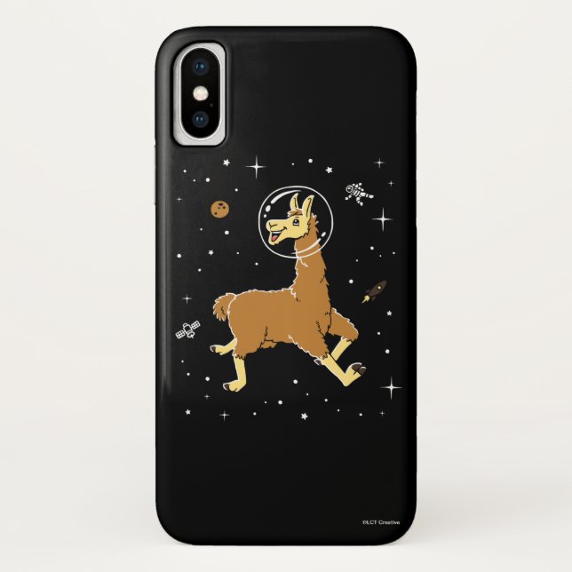 Lama-Tiere im Weltraum Case-Mate iPhone Hülle (Rückseite)