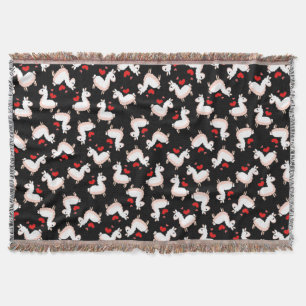 Lama-Verrücktheit Decke