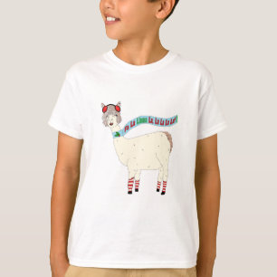 Lama-Weihnachtsfa-Lalamala T-Shirt