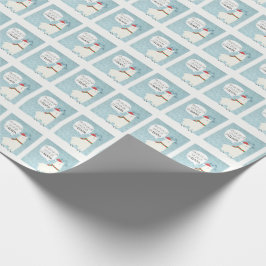 Lama-WeihnachtsPackpapier Geschenkpapier