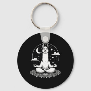 Lama Yoga Lamaste Namaste Meditation Schlüsselanhänger