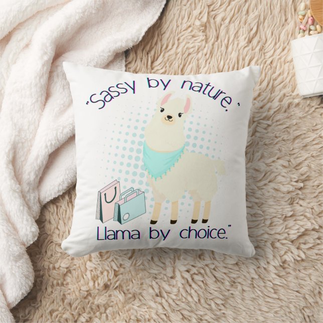 Lama-Zitat Kissen (Decke)