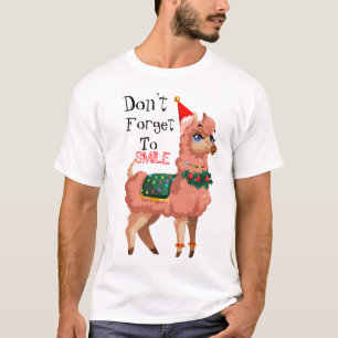 Lama zu Weihnachten T-Shirt