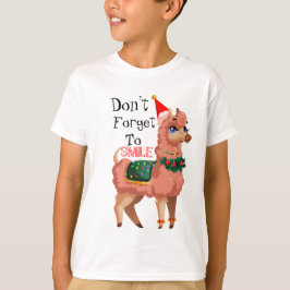 Lama zu Weihnachten T-Shirt