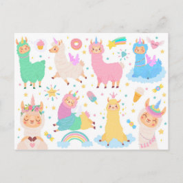 LamaCorns Postkarte