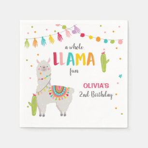 Lamageburtstag Serviette