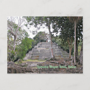 Lamanai Mayan Ruins Belize Postcard Postkarte