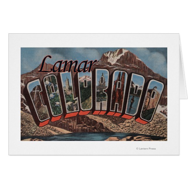 Lamar, ColoradoGroße BriefszenenLamar, CO (Vorderseite (Horizontal))