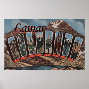 Lamar, ColoradoGroße BriefszenenLamar, CO Poster