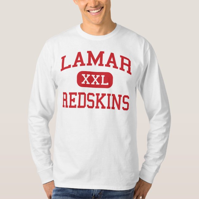 Lamar - Indianer - Highschool - Houston Texas T-Shirt (Vorderseite)