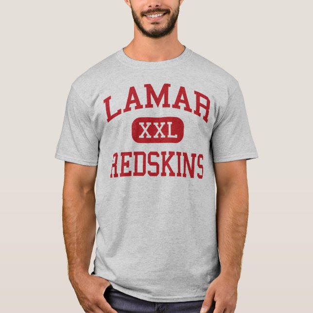 Lamar - Indianer - Highschool - Houston Texas T-Shirt (Vorderseite)