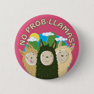 Lamas haben keine Prob-Lamas Button