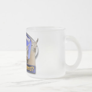 Lamas LASSEN SIE IN HERDEN LEBEN? WORTSPIEL Mattglastasse