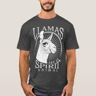Lamas sind mein Seelentier-Geschenk T-Shirt