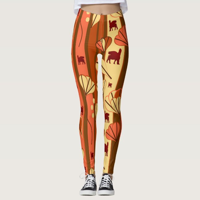 Lamassu Garden Leggings (Vorderseite)