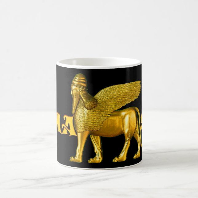 Lamassu Gold Kaffeetasse (Mittel)