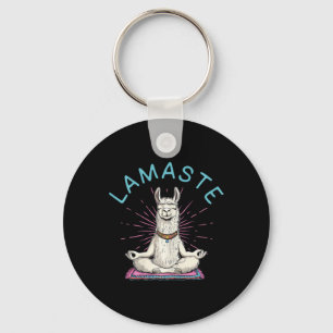 Lamaste Yoga Lama Namaste Meditation Pilates Schlüsselanhänger