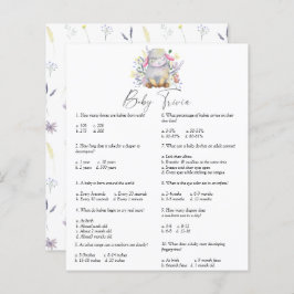 Lamb - Baby Trivia | Baby Showspiel