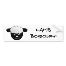 Lamb Borghini lustiger Schafspui