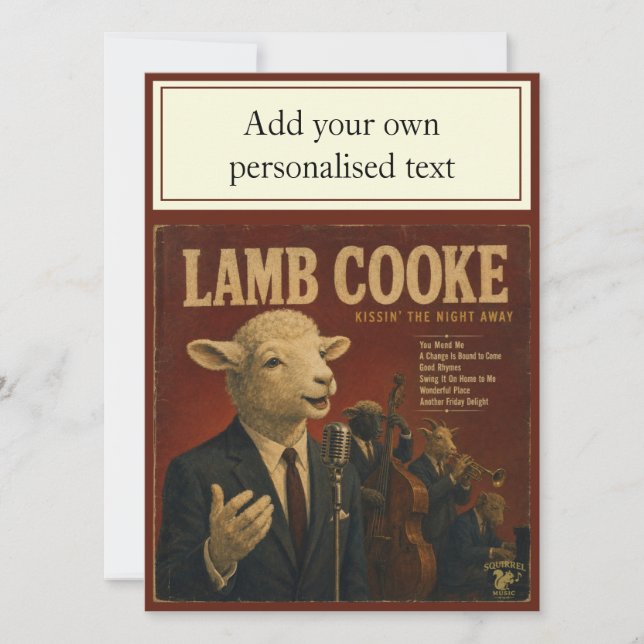 Lamb Cooke Album: eine Parodie (Vorderseite)