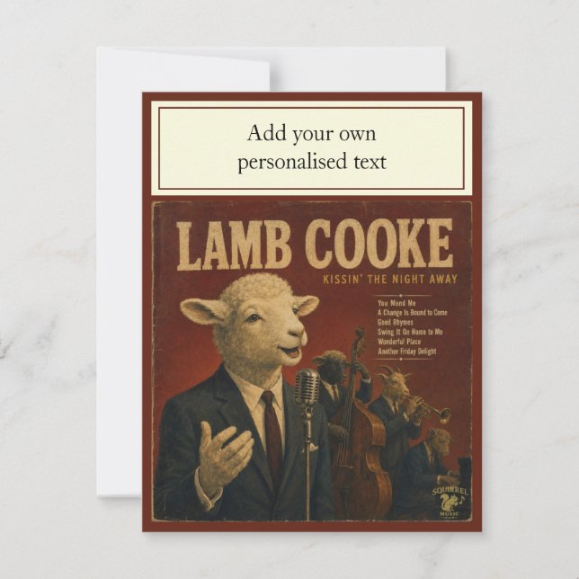 Lamb Cooke Album: eine Parodie (Vorderseite)