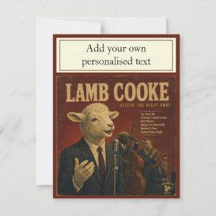 Lamb Cooke Album: eine Parodie Einladung