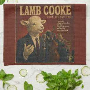 Lamb Cooke Album: eine Parodie Geschirrtuch
